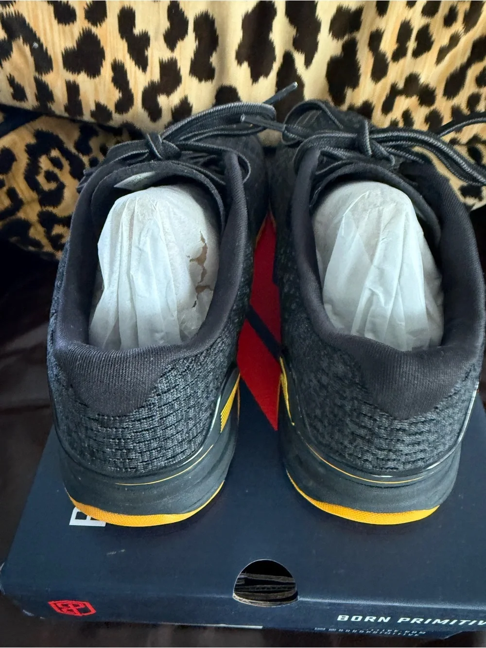 Born Primitive Women’s Training Shoes - Black & Yellow - Picture 9 of 11